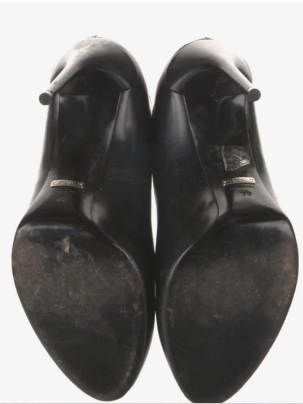 Gucci Womens Kim Lace Up Ankle Boots Size 9 Black Leather Old Money Rare